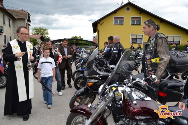 FOTO: Blagoslov motorjev v Mali Nedelji